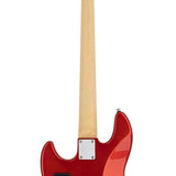 Sire Basses - V7+ A4f/bmr - Fretless Alder 4-String Active Bass Guitar – Metallic Red