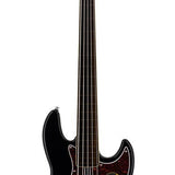 Sire Basses - V7+ A5F/BK - fretless alder 5-string active bass guitar black – Guitar Black