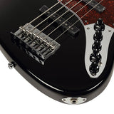 Sire Basses - V7+ A5f/bk - Fretless Alder 5-String Active Bass Guitar – Black