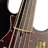 Sire Basses - V7+ A5f/bk - Fretless Alder 5-String Active Bass Guitar – Black