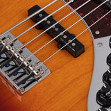 Sire Basses - V7+ A5f/ts - Fretless Alder 5-String Active Bass Guitar – Tobacco Sunburst