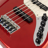 Sire Basses - V7+ A5f/bmr - Fretless Alder 5-String Active Bass Guitar – Metallic Red