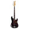 alder 4-string active bass guitar black