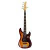 alder 5-string active bass guitar tobacco sunburst