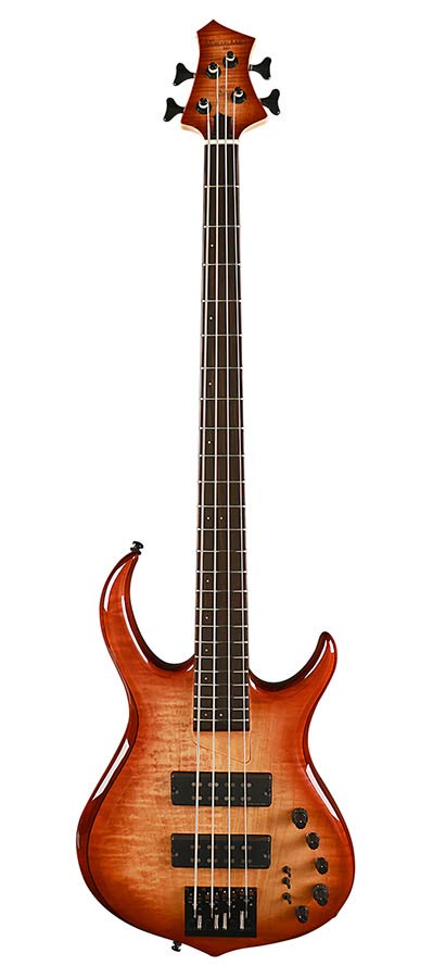 Sire Basses - M7+ A4/BRS - alder + solid maple 4-string bass guitar brown – Guitar Brown