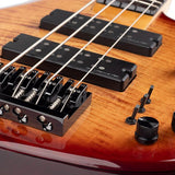 Sire Basses - M7+ A4/brs - Alder + Solid Maple 4-String Bass Guitar – Brown