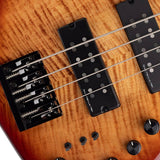 Sire Basses - M7+ A4/brs - Alder + Solid Maple 4-String Bass Guitar – Brown