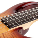 Sire Basses - M7+ A4/brs - Alder + Solid Maple 4-String Bass Guitar – Brown