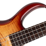 Sire Basses - M7+ A4/brs - Alder + Solid Maple 4-String Bass Guitar – Brown