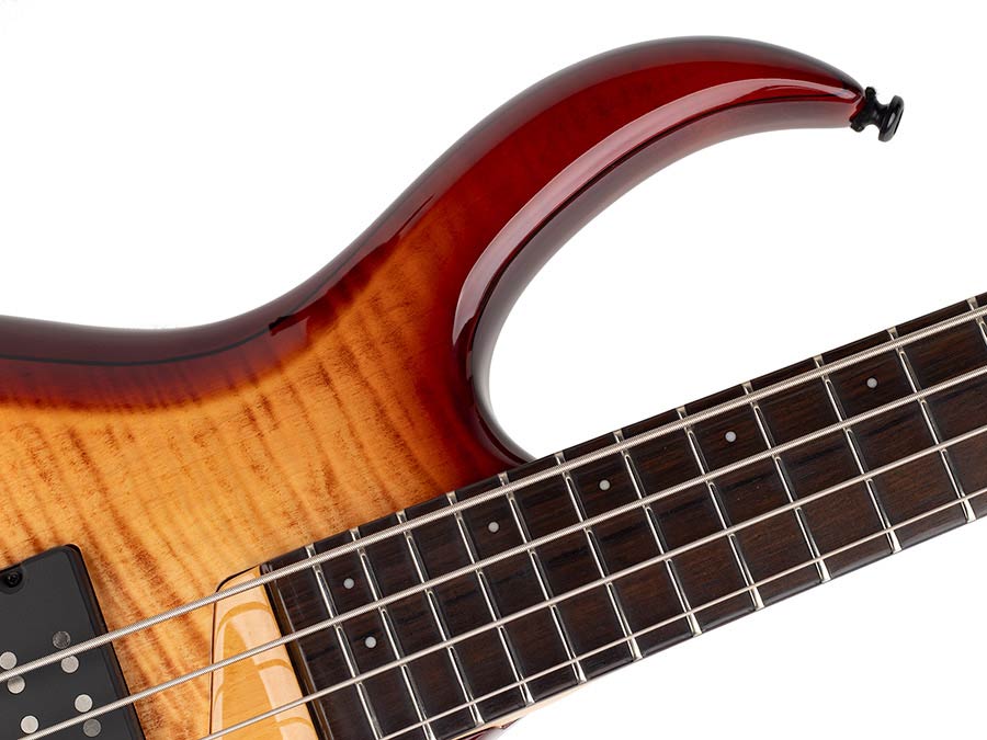 Sire Basses - M7+ A4/brs - Alder + Solid Maple 4-String Bass Guitar – Brown