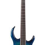 Sire Basses - M7+ A4/TBL - alder + solid maple 4-string bass guitar transparent blue – Transparent Blue