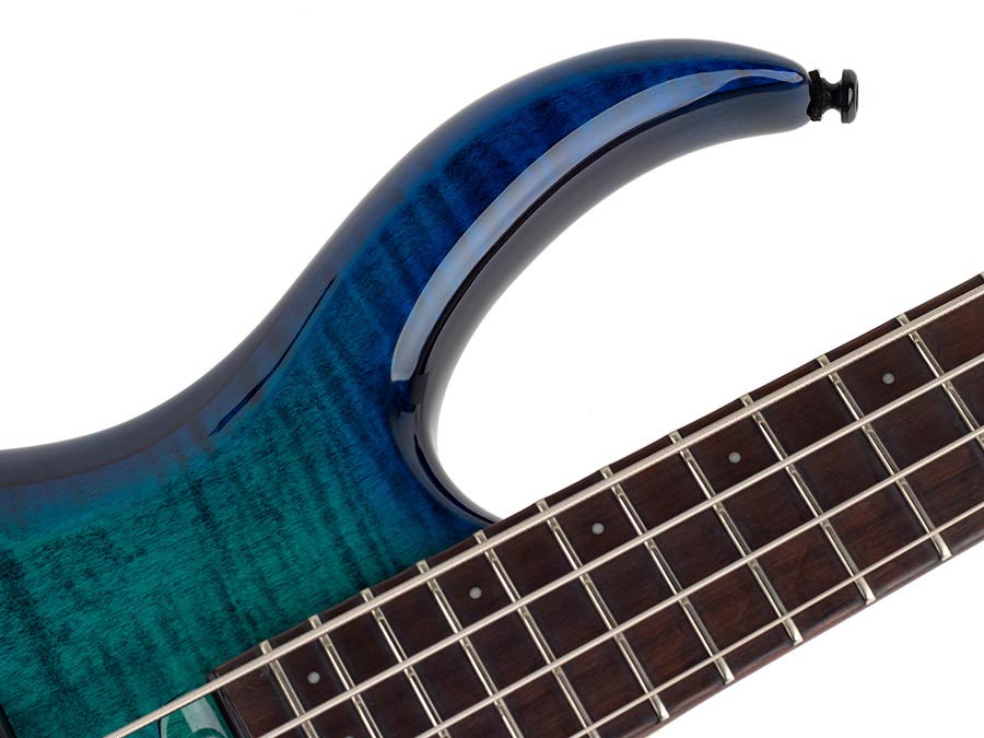 Sire Basses - M7+ A4/tbl - Alder + Solid Maple 4-String Bass Guitar – Transparent Blue
