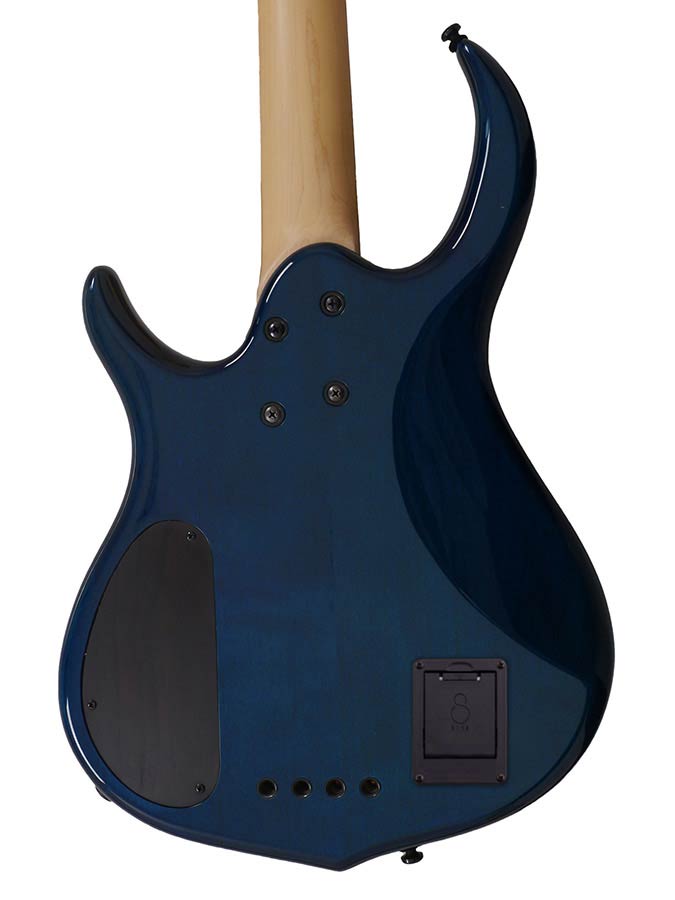Sire Basses - M7+ A4/tbl - Alder + Solid Maple 4-String Bass Guitar – Transparent Blue