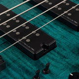 Sire Basses - M7+ A4/tbl - Alder + Solid Maple 4-String Bass Guitar – Transparent Blue