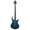 alder + solid maple 4-string bass guitar transparent blue