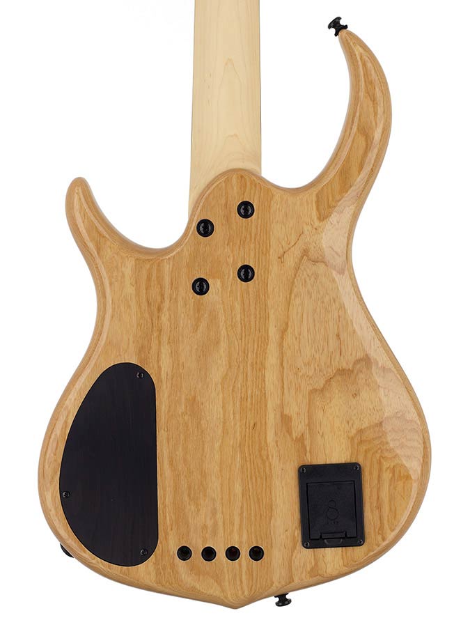 Sire Basses - M7+ S4/tbk - Swamp Ash + Solid Maple 4-String Bass Guitar – Transparent Black