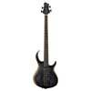 swamp ash + solid maple 4-string bass guitar transparent black