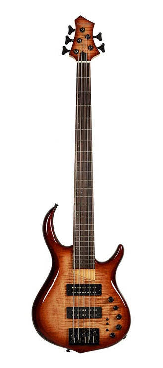 Sire Basses - M7+ A5/BRS - alder + solid maple 5-string bass guitar brown – Guitar Brown