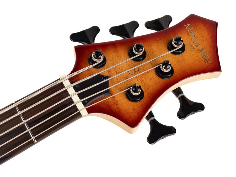Sire Basses - M7+ A5/brs - Alder + Solid Maple 5-String Bass Guitar – Brown