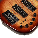 Sire Basses - M7+ A5/brs - Alder + Solid Maple 5-String Bass Guitar – Brown