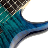 Sire Basses - M7+ A5/tbl - Alder + Solid Maple 5-String Bass Guitar – Transparent Blue