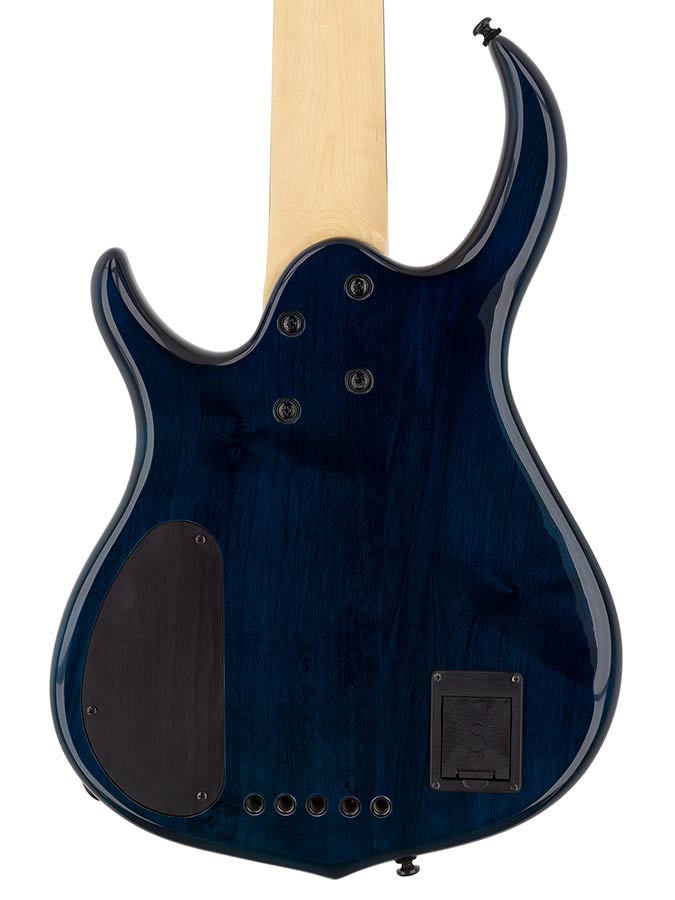 Sire Basses - M7+ A5/tbl - Alder + Solid Maple 5-String Bass Guitar – Transparent Blue