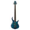 alder + solid maple 5-string bass guitar transparent blue