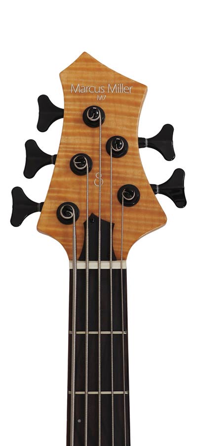 Sire Basses - M7+ S5/nt - Swamp Ash + Solid Maple 5-String Bass Guitar – Natural