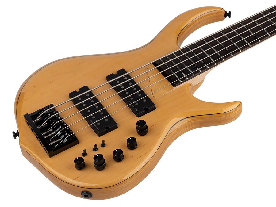 Sire Basses - M7+ S5/nt - Swamp Ash + Solid Maple 5-String Bass Guitar – Natural