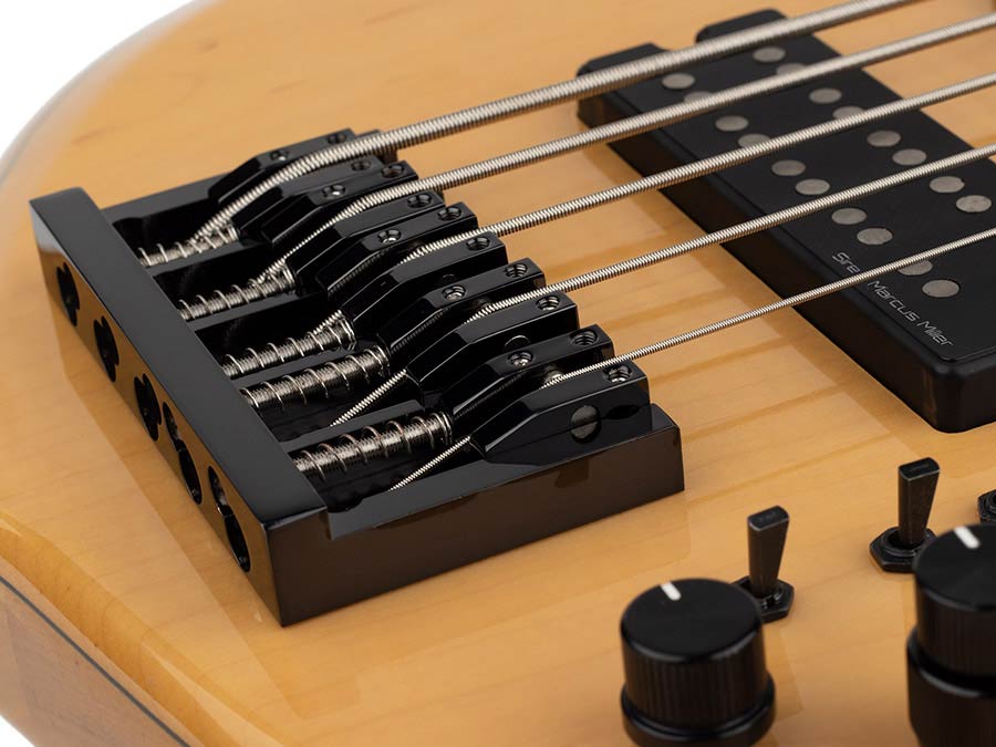 Sire Basses - M7+ S5/nt - Swamp Ash + Solid Maple 5-String Bass Guitar – Natural