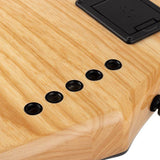 Sire Basses - M7+ S5/tbk - Swamp Ash + Solid Maple 5-String Bass Guitar – Transparent Black