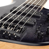Sire Basses - M7+ S5/tbk - Swamp Ash + Solid Maple 5-String Bass Guitar – Transparent Black