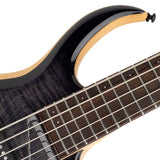 Sire Basses - M7+ S5/tbk - Swamp Ash + Solid Maple 5-String Bass Guitar – Transparent Black