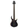 swamp ash + solid maple 5-string bass guitar transparent black