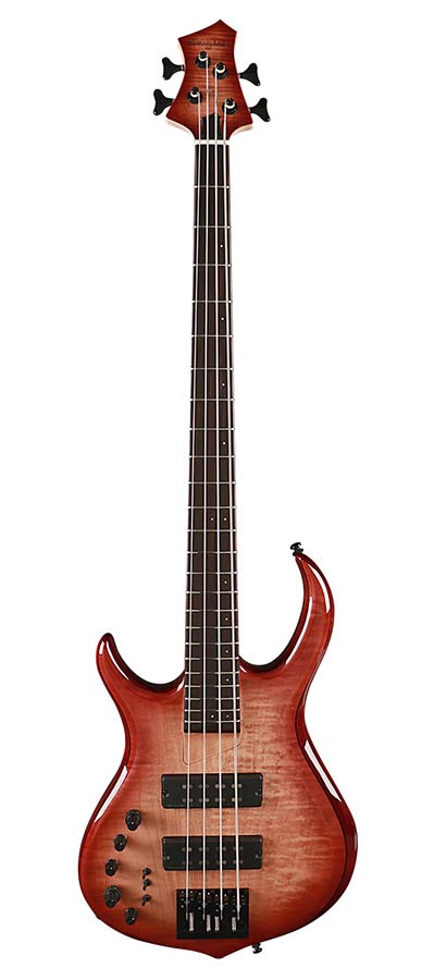 Sire Basses - M7+ A4L/BRS - lefty alder + solid maple 4-string bass guitar brown – Guitar Brown