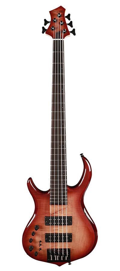 Sire Basses - M7+ A5L/BRS - lefty alder + solid maple 5-string bass guitar brown – Guitar Brown