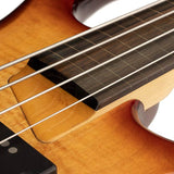 Sire Basses - M7+ A4f/brs - Fretless Alder + Solid Maple 4-String Bass Guitar – Brown