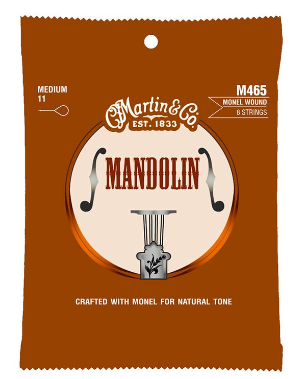 string set mandolin monel wound, medium 011-011-015-015-026-026-040-040