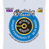 Martin - MA175 - string set 80/20 bronze