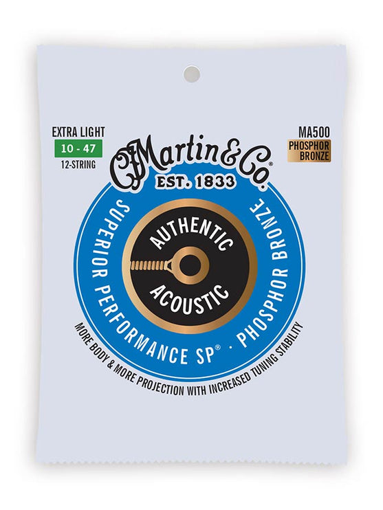 Martin - MA500 - string set 12-string phosphor bronze