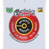 Martin - MA180T - string set 12-string 80/20 bronze