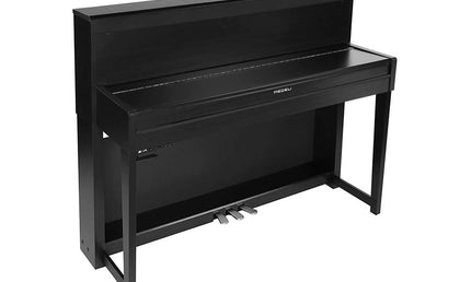 digital home piano, 88 keys graded hammer action, triple sensor (K8), 2 x 40 watt - black satin