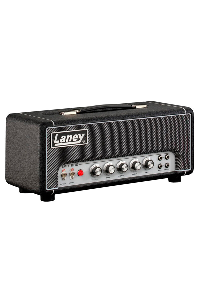 Laney LA Studio all-tubes low power amplifier head with Two Notes Torpedo cabinet simulation Module.