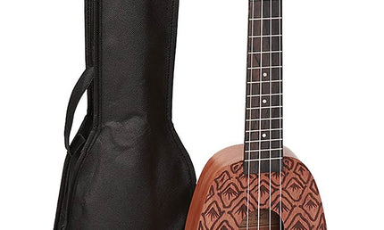 soprano ukulele, pineapple shape