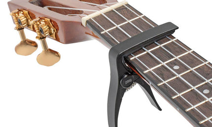 ukulele capo, black