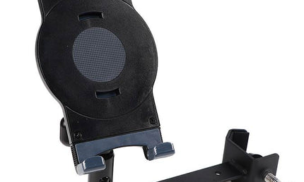 universal tablet holder for stand, fits tube dia 25.4mm, with 360° spring loaded clamping system