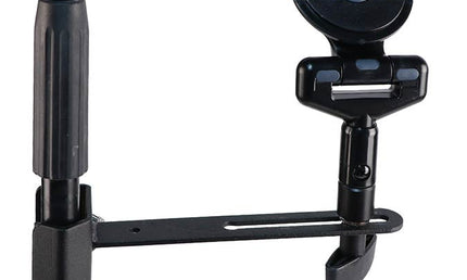 universal tablet holder for stand, fits tube dia 25.4mm, with 360° spring loaded clamping system