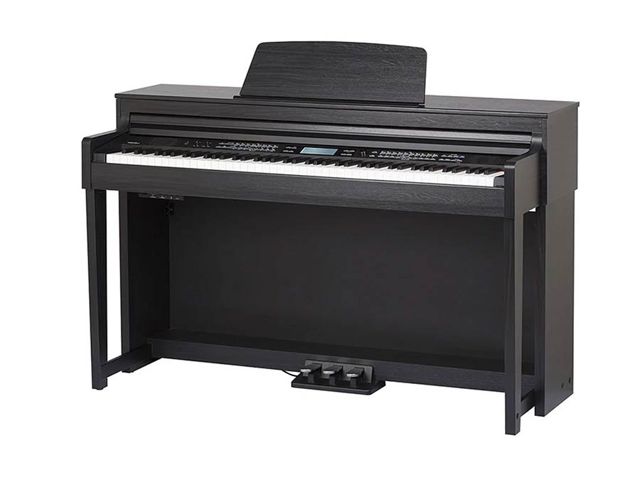 digital home piano, 88 keys graded hammer action (K6S), 2 x 65 watt - black