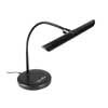 piano LED lamp, adjustable brightness, warm white, black housing, incl. PSU