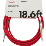 Fender - 990520010 - instrument cable, 18 – Fiesta Red